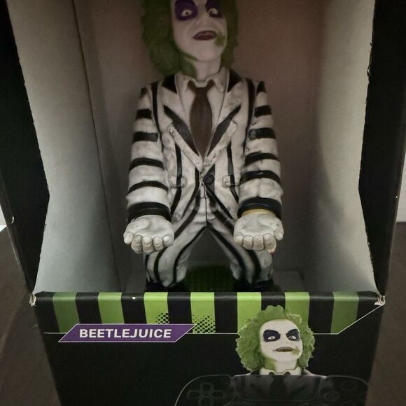 Beetlejuice PS3 PS4 PS5 XBOX NES Controller Stand Mobile Smart Phone Holder New - Picture 3 of 7